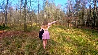Forest Sex Turns Wild with Curvy Neighbor’s Big Tits and Ass. I Couldn’t Resist!