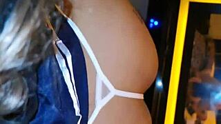 latina student earns top grade with oral skills and delicious panties 😋