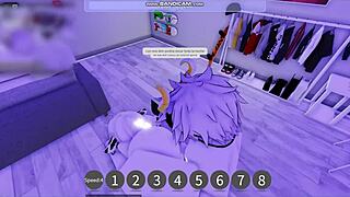 esta vez me pidió que la llene de leche en roblox