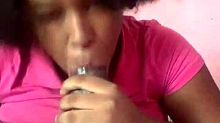 Wow! Her Throat Deepthroats My Cock Like Home