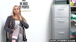 Sarah Vandella Caught Stealing Offers Milf Pussy