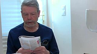 Emotional Grandpa Explodes on Young 18+ Perky Tits After Wild Doggystyle