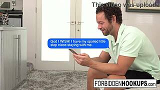 hot college girl rides her step-uncle's huge cock in a steamy hardcore pickup scene