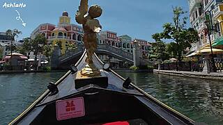 Old man's dick shines, but his stinky asshole on her face? That's no treasure!