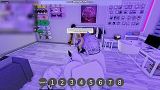 esta vez me pidió que la llene de leche en roblox