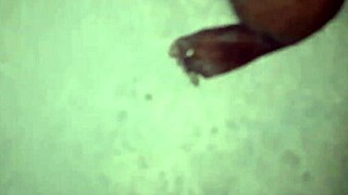 Fingering that shaved pussy with masturbation.