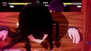 lesbian battle 4 with anal sex, fingering, and assfucking