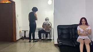 rico doggystyle with beautiful latina bent over