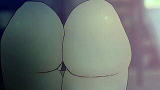 animacion hentai en el baño con tetas grandes y culo