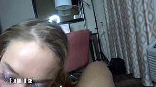 Blonde Yoga Instructor Sucks Thick Black Cock, Clothes Ripped