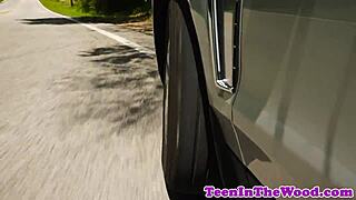 bondage teen 18+ whispers, deepthroat me and fuck me hard under neighbor's watch!