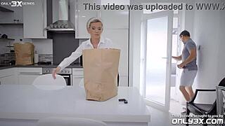 Blonde Latina Redhead Maids Threesome With Big Tits