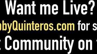 Mexican milf Gabby Quinteros sucking dick in car, damn it's hot!