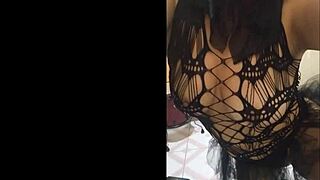 Dirty casting interview with flashing exhibitionists bent over in doggystyle poses.