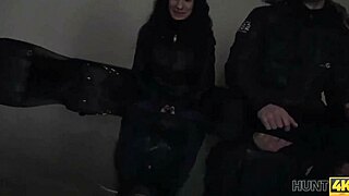 Hey, why’d busty brunette Jocelyne Z let a stranger bang her for cash?