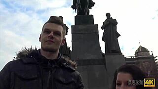 Hey, why’d busty brunette Jocelyne Z let a stranger bang her for cash?