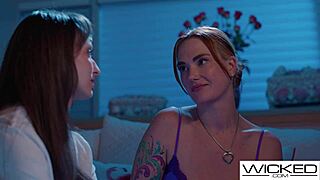 Lexi Luna Fulfills Fantasy of Eating Hot Redhead Pussy