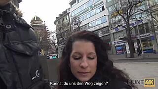 Hey, why’d busty brunette Jocelyne Z let a stranger bang her for cash?