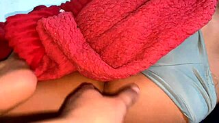 Morning Sex with Latina Redhead Ends in Ass Cumshot