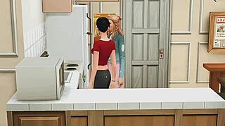 What secrets hide in this XXX Friends parody?