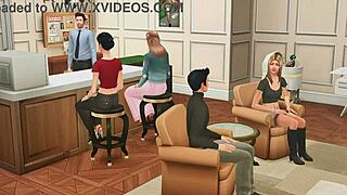 What secrets hide in this XXX Friends parody?