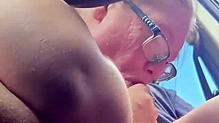 bbw amateur deepthroats monster cock for lunch