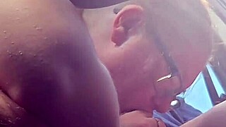 bbw amateur deepthroats monster cock for lunch