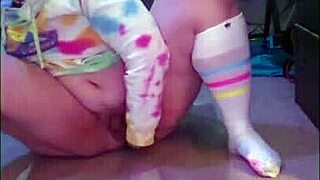 Needy chubby femboy tries bad dragon dildos 😏