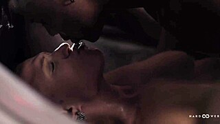 Hardwerk Gang Slams Blonde in Car with Double Deepthroat Action!