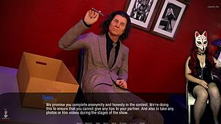 Kate, 27, strips in leather costume, rips clothes, shows big tits