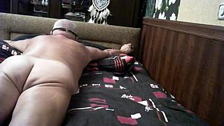 Mature couple enjoys light ass spanking in amateur session