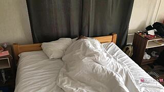 Watch me fuck this skinny babe right in front of the neighbors!