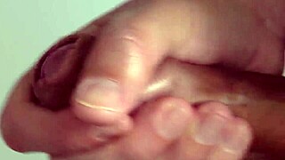 Solo Masturbation Close-Up View.