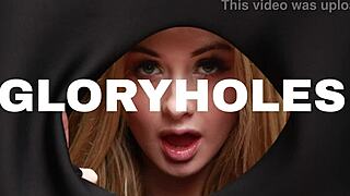 in this homemade scene, a gorgeous british blonde gets fucked with a strapon