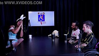 faz a putaria de verdade gosta do saco grande do pau pra sentir batendo na buceta colocou o plug no cu e o 69 - tifany rocha swing cast watch on sheer red