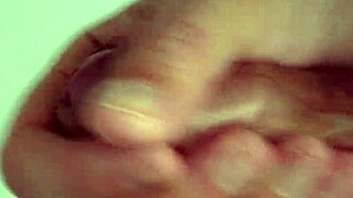 Solo Masturbation Close-Up View.