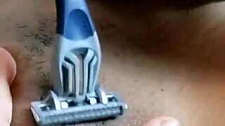 Hairy Pussy Masturbates Then Gets Penetrated And Shaved By Juan Latino