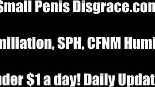 Your tiny dick is useless to me 😜