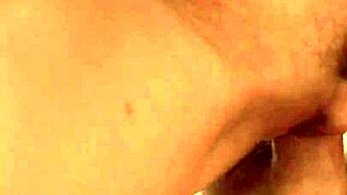 Amateur milf gets her hot pussy creampied in passionate fuck with clothes ripped.