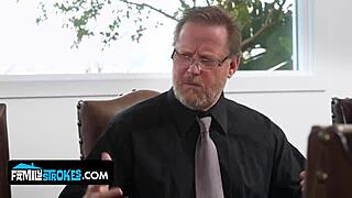 Hot step sisters Gal Ritche in wild brothers parody movie