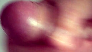 Solo Masturbation Close-Up View.