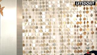 naughty teen 18+ frida sante gets fucked hard in hostel bathroom with cumshot