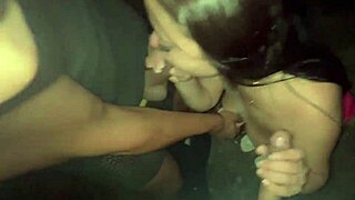 Me and friends fucked teen latina emo pussy on street cum facial 😈