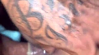 Magrinha Swallows Cum From Tattooed Muscular Guy In Abandoned Rio House