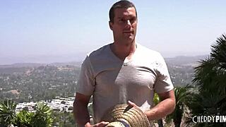 Damn, this busty milf got me with a toy in her ass! Poolboy can’t resist her hot moves. 😈