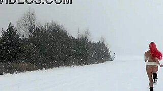 Outdoor Exhibitionists Cool Down