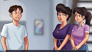 Summertime saga 227: intense teacher scene!