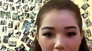 Look at this sexy asian beauty with big tits, she's so enticing!