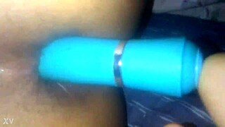 I Have A 69 Slut Toy In My Ass And Cock In My Mouth