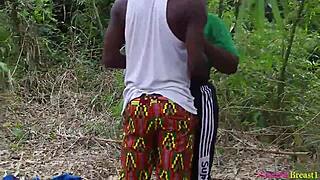 Village Walk Turns Into Hot Erotic FUCK with Big Ass